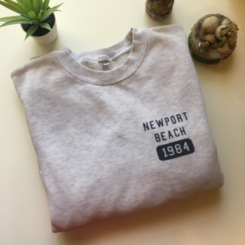 Brandy Melville Newport Beach sweatshirt